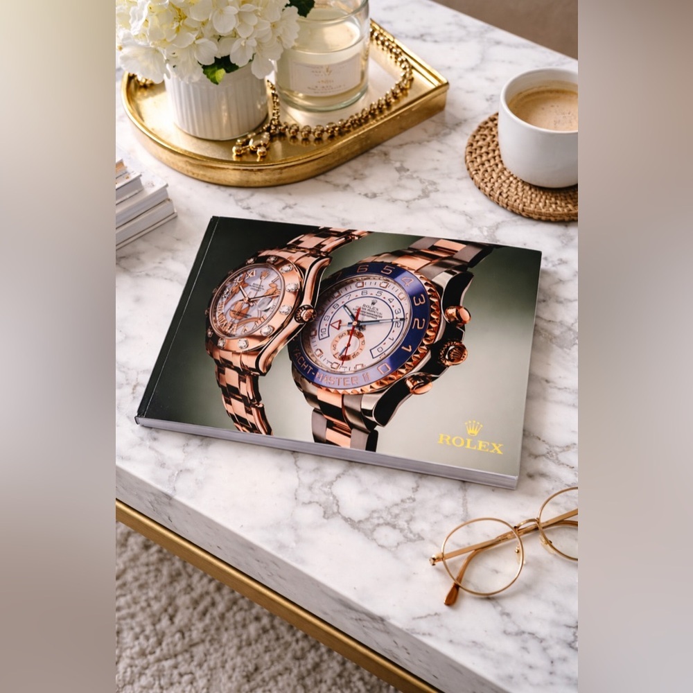 Rolex Watch Catalogue/Dealer Brochure – Yacht-Master II + Datejust + Pearlmaster